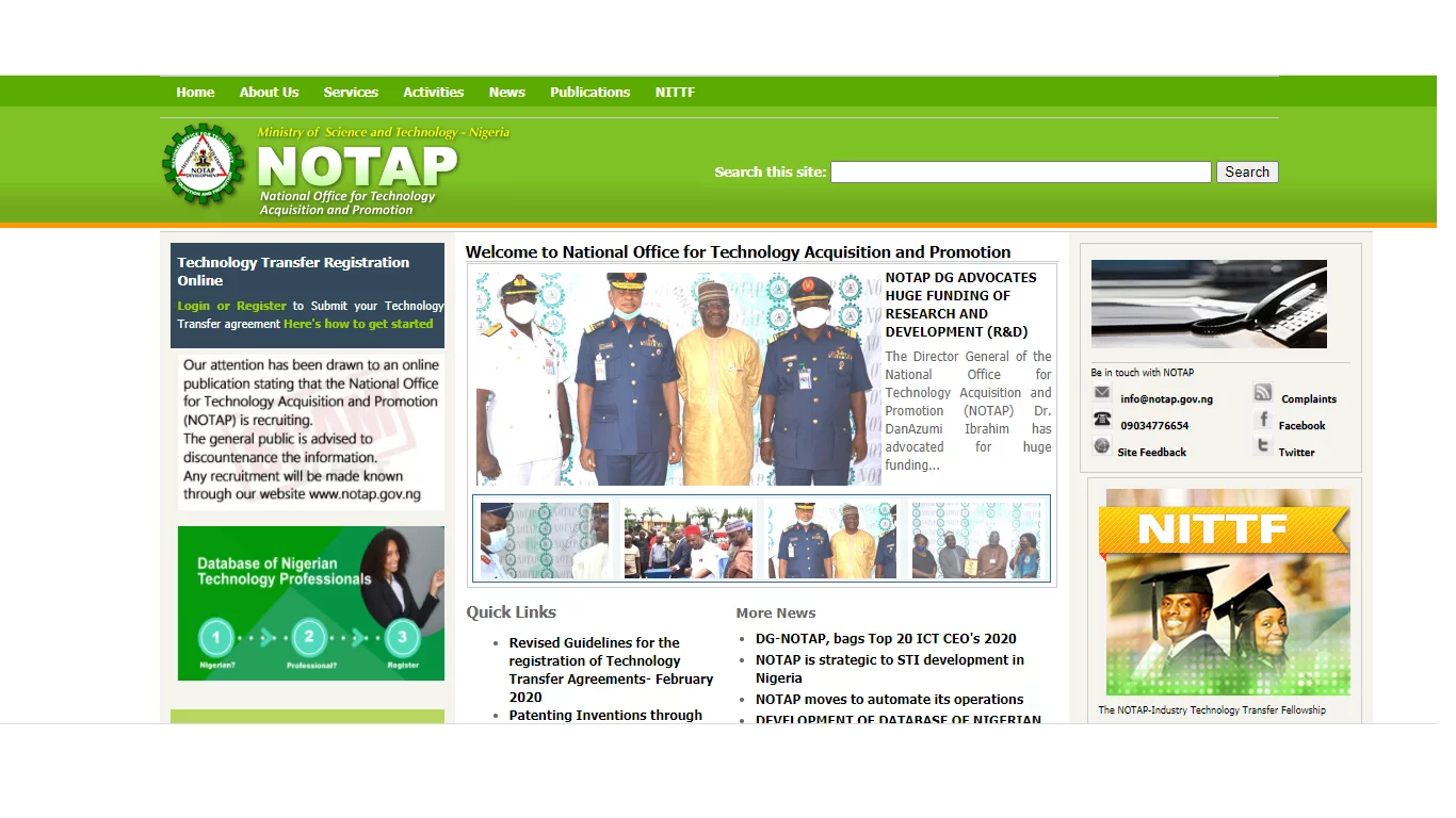 NOTAP Recruitment 2023 Application Registration Login Portal | See NOTAP Recruitment Process